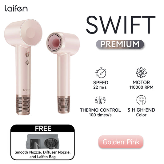 Swift Premium High-Speed Hair Dryer Golden Pink