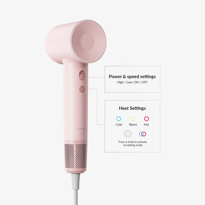 SE High-Speed Hair Dryer - Matte Pink